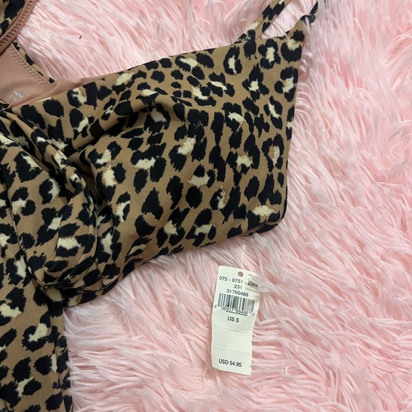 Aerie Leopard Print Swimsuit - Picture 3 of 4